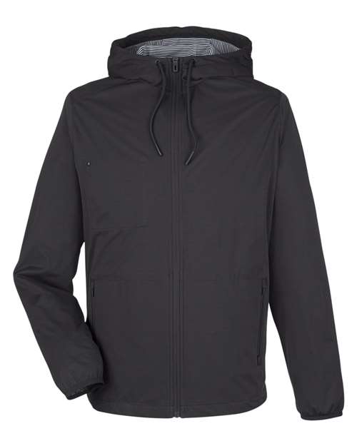North End NE75, Men's Network Lightweight Jacket, Black Heather