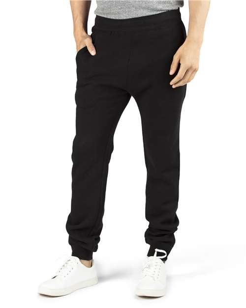 Unisex Ultimate Sweatpants - - 14104 Black 320P 790E0 8-8.9 oz Bottoms CA New ab Classic & Joggers Cotton Drawstring Fleece Mens & Unisex New AB Pants Pockets Polyester Recycled Sustainable Manufacturing Sustainable Materials Sustainable Styles Sweatpants the edit fall fleece 2025 Threadfast Apparel