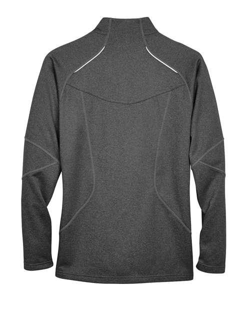 North End 88174, Men's Gravity Performance Fleece Jacket, Carbon Heather