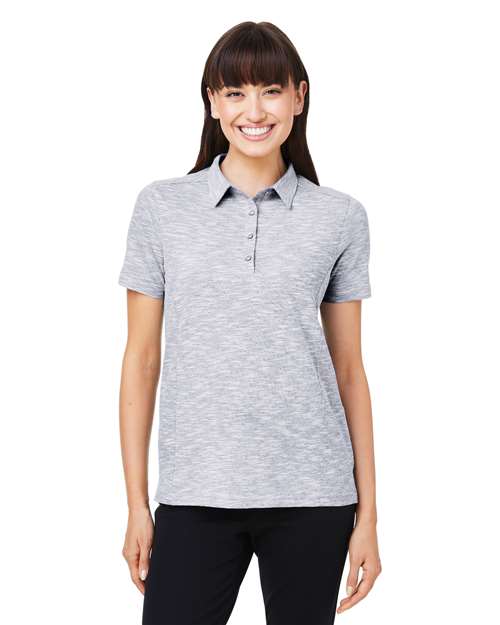 Women's Eclipse Jacquard Polo - - 14110 Platinum Heather 167D3 2025 Polo Guide 2025 Polo Guide Activewear 2025 Polo Guide Activewear - Athleisure 5-5.9 oz AB Exclusive Brands Antimicrobial CA New ab Cotton Moisture-Management NE115W New New AB North End Performance Polos Polos & Knits Polyester Recycled Short Sleeves Side Seams Sport Shirts Tops Womens