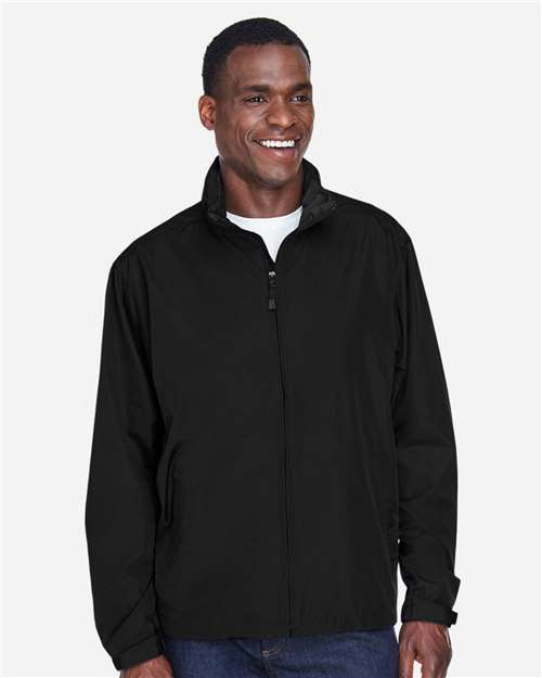 North End 88083, Men's Techno Lite Jacket, Black