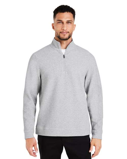 Men's Spirit Textured Quarter-Zip Pullover - - 14140 Platinum Heather 2025 Fleece Guide 2025 Fleece Guide Retail 2025 Fleece Guide Retail - Quarter-Zips 207D3 8-8.9 oz AB Exclusive Brands Activewear CA New ab Cotton Fitness & Wellness Fitness & Wellness Fitness Studio & Athleisure Fitness & Wellness Physical Fitness Long Sleeves Mens & Unisex NE725 New AB North End Polos & Knits Polyester Pullovers Quarter-Zips Socially Conscious Manufacturing Spandex Sustainable Materials Sustainable Styles Tops Zips