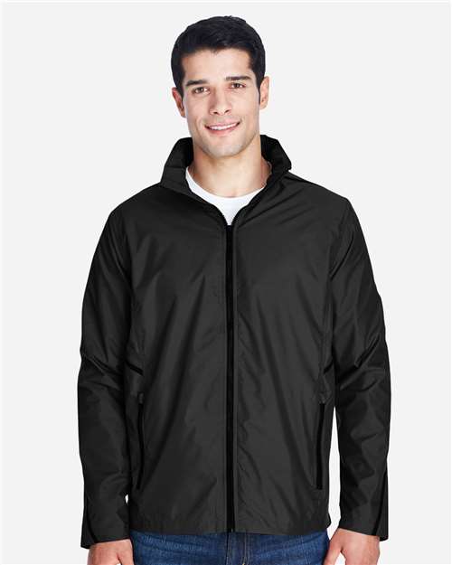 Team 365 TT70, Unisex Conquest Jacket With Mesh Lining, Black