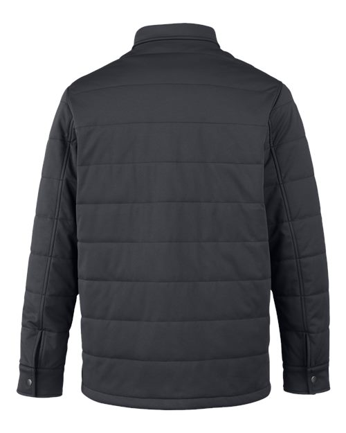 Harriton M821, Unisex Guardian Soft Shell Chore Coat, Dark Charcoal