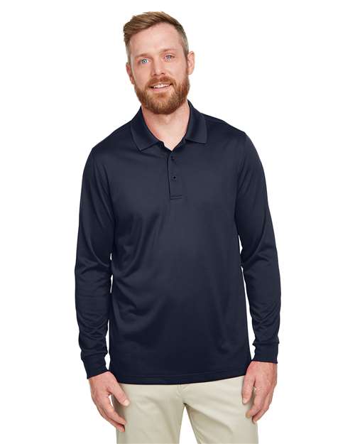 Men's Tall Advantage Long Sleeve Snag Protection Plus IL Polo - - 14186 Dark Navy 215B9 6-6.9 oz AB Exclusive Brands Antimicrobial Back to School 2025 CA CA New ab Harriton Long Sleeves M348LT Mens & Unisex Moisture-Management New AB Performance Polos Polos & Knits Polyester - 100% S&S Exclusive Brands Side Seams Snag Resistant Sport Shirts Sun/UV Protection Talls Tops