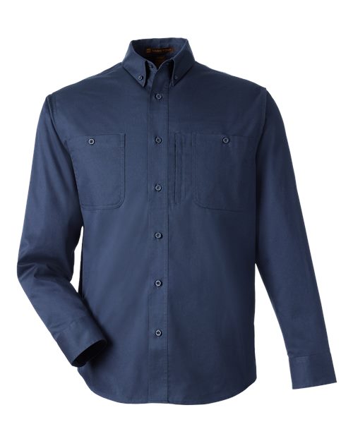 Harriton M585L, Men's Advantage Il Workshirt, Dark Navy