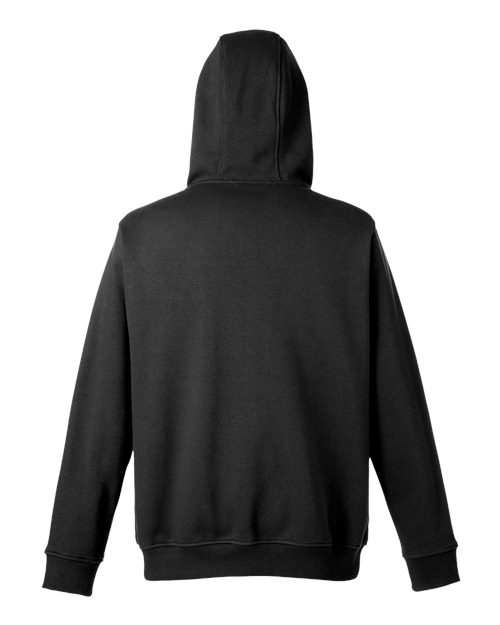 Harriton M711T, Unisex Tall Climabloc Lined Heavyweight Hooded Sweatshirt, Black
