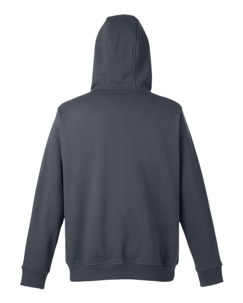 Harriton M711T, Unisex Tall Climabloc Lined Heavyweight Hooded Sweatshirt, Dark Charcoal