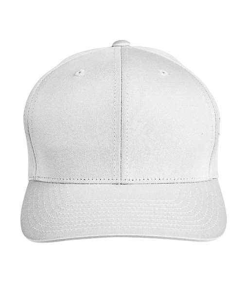 Yupoong® Zone Performance Cap - - 14215 White One Size 739D9 AB Exclusive Brands Adjustable CA New ab Hats Headwear Mid Profiles New AB Performance Polyester - 100% S&S Exclusive Brands Six-Panel Snapback Structured Team 365 TT801