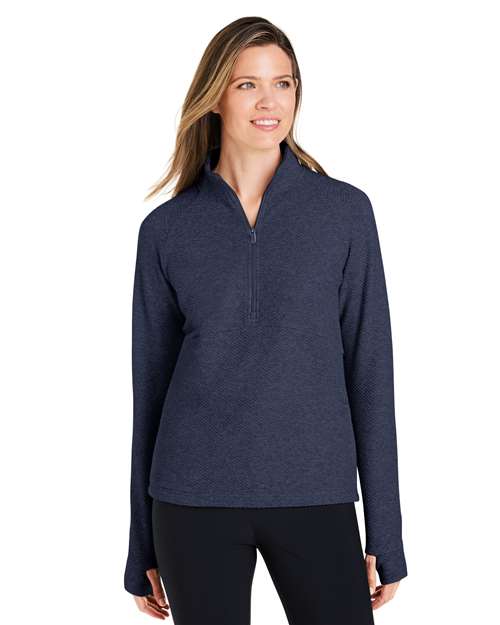 Women's Spirit Textured Quarter-Zip Pullover - - 14218