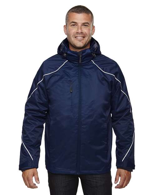Men's Tall Angle 3-in-1 Jacket with Bonded Fleece Liner - - 14229 Night 149D3 88196T AB Exclusive Brands CA New ab Hooded Jackets Mens & Unisex New AB North End Outerwear Performance Polyester - 100% S&S Deep Deals S&S Exclusive Brands Talls Thermals