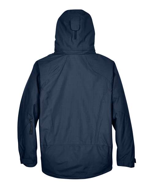 North End 88178, Men's Caprice 3-in-1 Jacket With Soft Shell Liner, Classic Navy