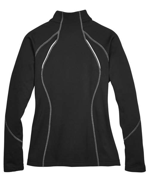 North End 78174, Women's Gravity Performance Fleece Jacket, Black