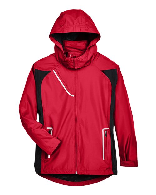 Team 365 TT86W, Women's Dominator Waterproof Jacket, Sport Red