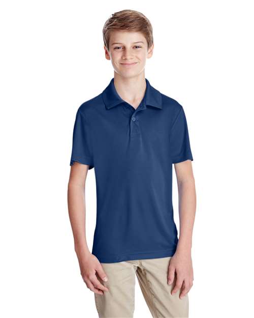Youth Zone Performance Polo - - 14328 Sport Dark Navy 2025 Polo Guide 2025 Polo Guide Activewear 2025 Polo Guide Activewear - Fitness & Wellness 3-3.9 oz 724D9 AB Exclusive Brands Activewear CA New ab Moisture-Management New AB Performance Polos Polos & Knits Polyester - 100% S&S Exclusive Brands Short Sleeves Side Seams Spiritwear Sport Shirts Sun/UV Protection Team 365 Tops TT51Y Youth