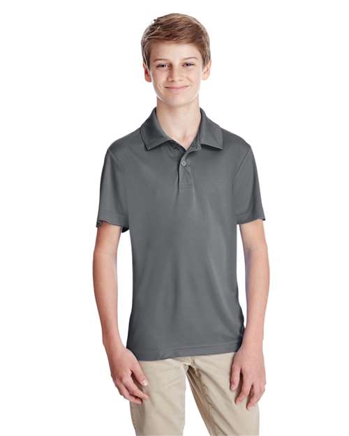Youth Zone Performance Polo - - 14328 Sport Graphite 2025 Polo Guide 2025 Polo Guide Activewear 2025 Polo Guide Activewear - Fitness & Wellness 3-3.9 oz 724D9 AB Exclusive Brands Activewear CA New ab Moisture-Management New AB Performance Polos Polos & Knits Polyester - 100% S&S Exclusive Brands Short Sleeves Side Seams Spiritwear Sport Shirts Sun/UV Protection Team 365 Tops TT51Y Youth