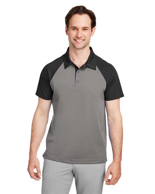 Men's Command Snag-Protection Colorblock Polo - - 14336 Sport Graphite Black 4-4.9 oz 691D9 AB Exclusive Brands Activewear Antimicrobial CA New ab Mens & Unisex Moisture-Management New AB Performance Pique Polos Polos & Knits Polyester - 100% S&S Exclusive Brands Short Sleeves Snag Resistant Spiritwear Sport Shirts Sun/UV Protection Team 365 Tops TT21C