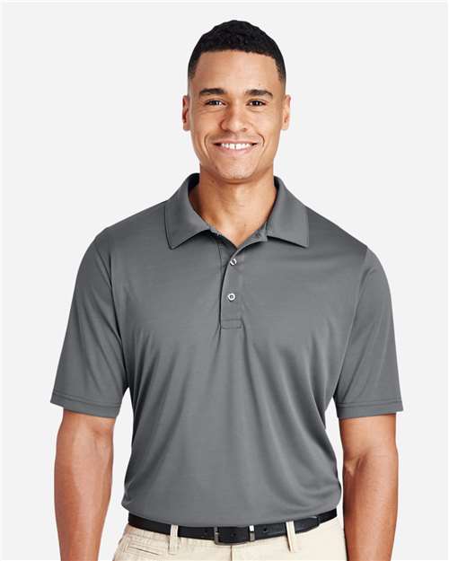 Team 365 TT51T, Men's Tall Zone Performance Polo, Sport Graphite