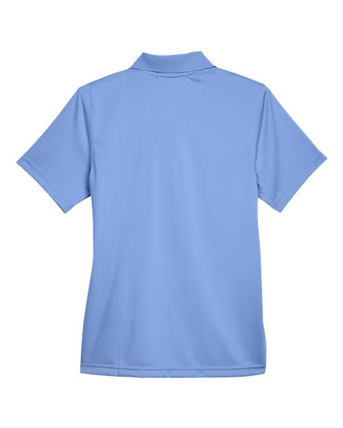 Harriton M345W, Women's Advantage Snag Protection Plus Il Snap Placket Polo, Industry Blue