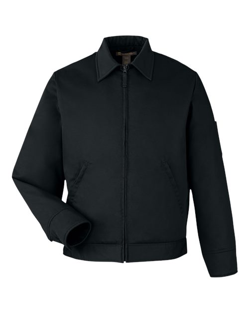 Harriton M721T, Unisex Tall Climabloc Station Jacket, Black