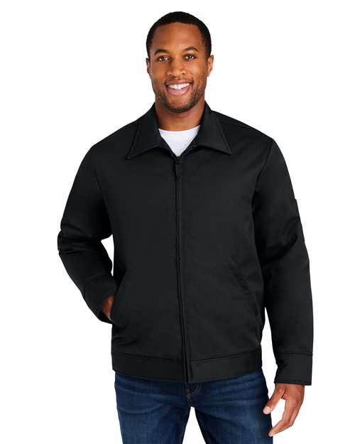 Unisex Tall ClimaBloc® Station Jacket - - 14459 Black 283B9 8-8.9 oz AB Exclusive Brands CA New ab Cotton Full-Zips Harriton Jackets Long Sleeves M721T Mens & Unisex New AB Outerwear Pockets Polyester Talls Workwear Zips