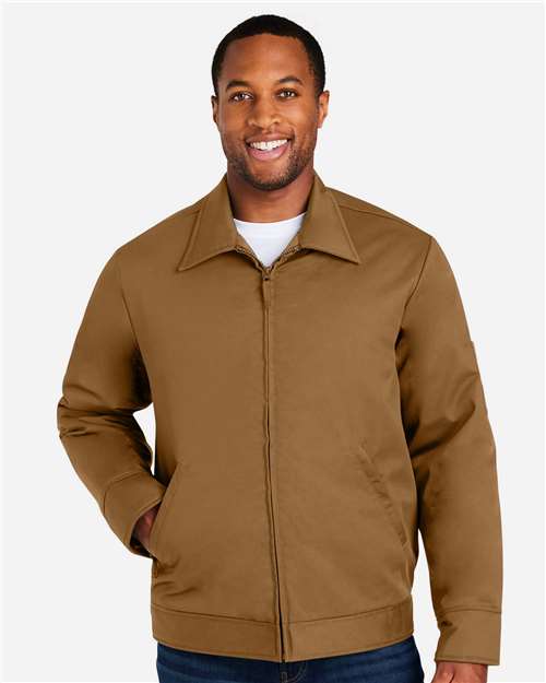 Harriton M721T, Unisex Tall Climabloc Station Jacket, Duck Brown