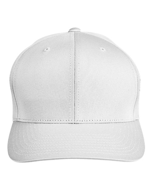 Team 365 TT801Y, Youth Zone Performance Cap By Yupoong, White