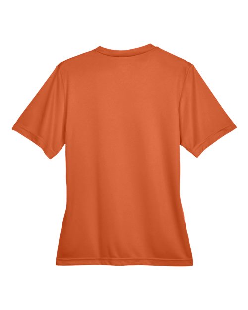 Team 365 TT11W, Women's Zone Performance T-shirt, Sport Burnt Orange