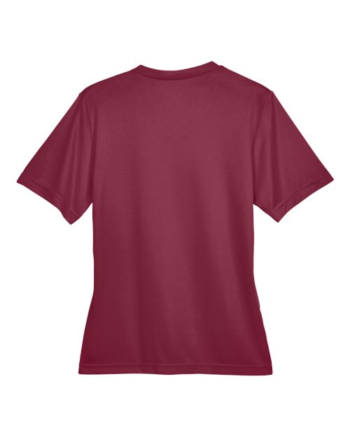 Team 365 TT11W, Women's Zone Performance T-shirt, Sport Maroon