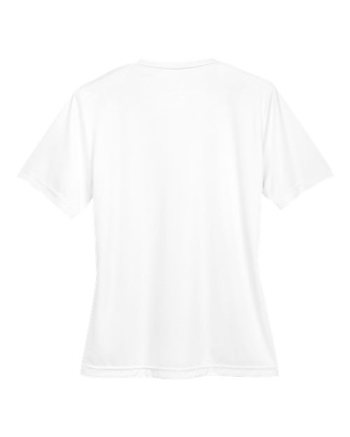 Team 365 TT11W, Women's Zone Performance T-shirt, White