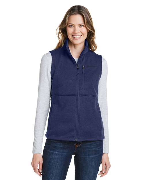 Women's Dropline Vest - - 14659 Arctic Navy 690D1 CA New ab Fleece Full-Zips Jackets M13225 Marmot New AB Outerwear Pockets Polyester - 100% Vests Visible Logos Womens Zips