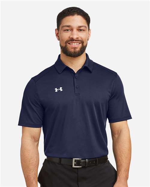 Under Armour 1370399, Men's Tech Polo, Midnight Navy/ White