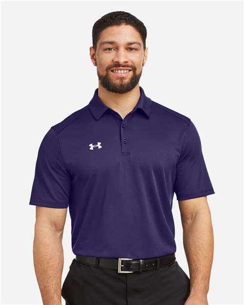 Under Armour 1370399, Men's Tech Polo, Purple/ White
