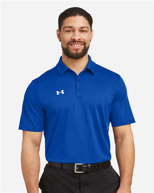 Under Armour 1370399, Men's Tech Polo, Royal/ White