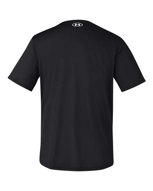 Under Armour 1376842, Men's Team Tech T-shirt, Black/ White
