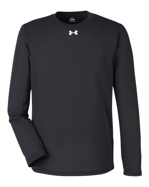 Under Armour 1376843, Men's Team Tech Long Sleeve T-shirt, Black/ White