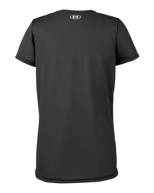 Under Armour 1376847, Women's Team Tech T-shirt, Black/ White