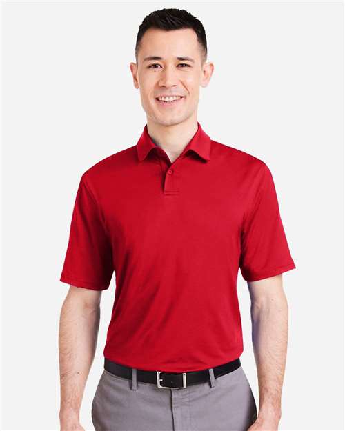 Under Armour 1383255, Men's Recycled Polo, Red/ White
