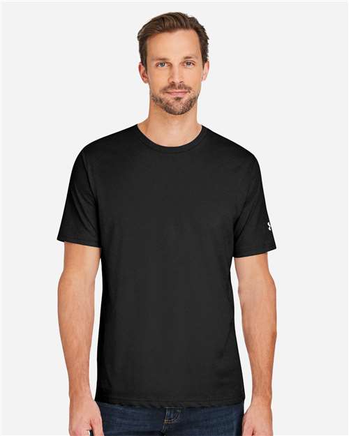 Men's Athletic 2.0 T-Shirt - - 14839 Black White 1383264 180E2 2025 T-Shirt Guide 2025 T-Shirt Guide Heavyweight 2025 T-Shirt Guide Uniforms 7-7.9 oz AB Retail Exclusive Brands Apparel CA New ab Cotton Crewneck Explore Corporate Explore Corporate Gifting & Incentives Explore Corporate Gifting - Budget Friendly Mens & Unisex New AB Polyester Raglans S&S Exclusive Brands Short Sleeves Side Seams T-Shirts T-Shirts - Premium Tops Under Armour Visible Logos