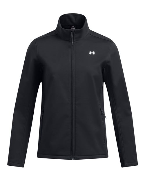 Under Armour 1371594, Women's Coldgear Infrared Shield 2.0 Jacket, Black/ White