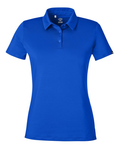 Under Armour 1385910, Women's Recycled Polo, Royal/ White