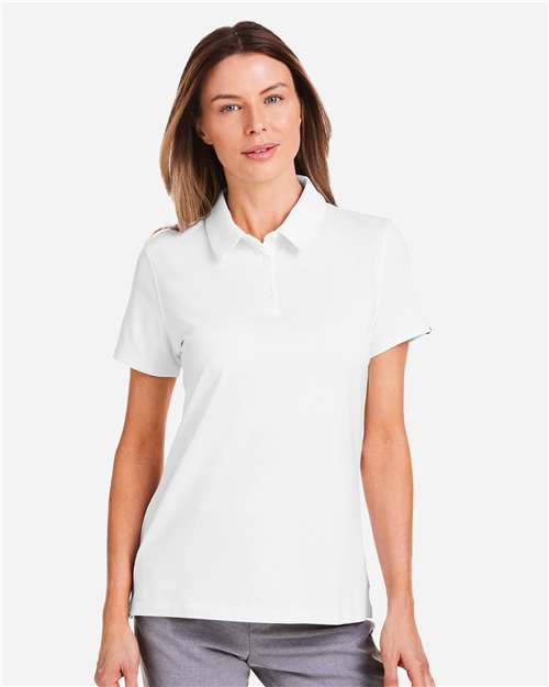 Under Armour 1385910, Women's Recycled Polo, White/ White