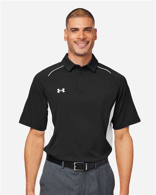 Men's Title Polo 2.0 - - 14885 Black White 1383263 179E2 2025 Polo Guide 2025 Polo Guide Activewear 2025 Polo Guide Activewear - Teams AB Retail Exclusive Brands Activewear Apparel CA New ab Explore By School & Team Explore By School & Team - Bookstore & Greek Life Explore By School & Team - Spirit Wear Mens & Unisex Moisture-Management New AB Performance Polos Polos & Knits Polyester Polyester - 100% Relaxed S&S Deep Deals S&S Exclusive Brands Short Sleeves Sport Shirts Tops Under Armour Visible Logos