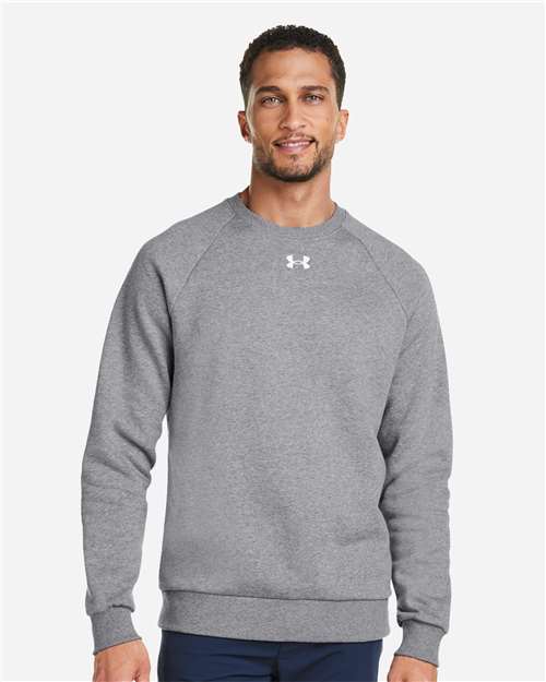 Men's Rival Fleece Crewneck Sweatshirt - - 14889 CS Grey Light Heather White 1379755 166E2 2025 Fleece Guide 2025 Fleece Guide Activewear 2025 Fleece Guide Activewear - Crewnecks 8-8.9 oz AB Retail Exclusive Brands Apparel CA New ab Cotton Crewneck Explore Fitness & Wellness Explore Fitness & Wellness Gym & Training Explore Fitness & Wellness Physical Fitness Fleece Fleece - Premium - Crew Mens & Unisex New AB Polyester S&S Exclusive Brands Sweatshirts Sweatshirts & Fleece Tops Under Armour