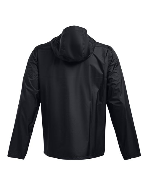 Under Armour 1374644, Men's Stormproof Cloudstrike 2.0 Jacket, Black/ White