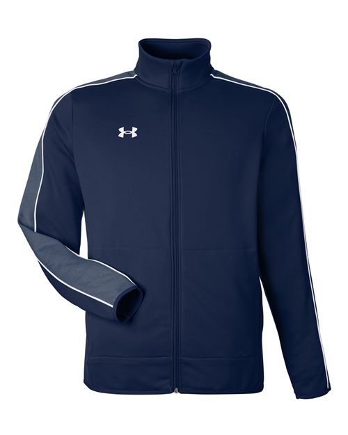 Under Armour 1383259, Men's Command Full-zip 2.0 Jacket, Midnight Navy/ White