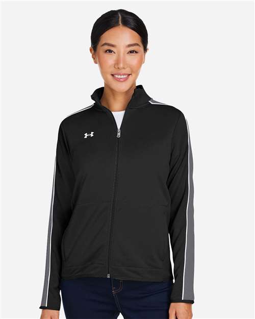Women's Command Full-Zip - - 14927 Black White 1383272 181E2 7-7.9 oz AB Retail Exclusive Brands Activewear Back to School 2025 CA CA New ab Full-Zips Jackets Knit Long Sleeves Moisture-Management New AB Performance Pockets Polos & Knits Polyester - 100% Relaxed S&S Exclusive Brands T-Shirts - Premium Tops Under Armour Visible Logos Womens Zips