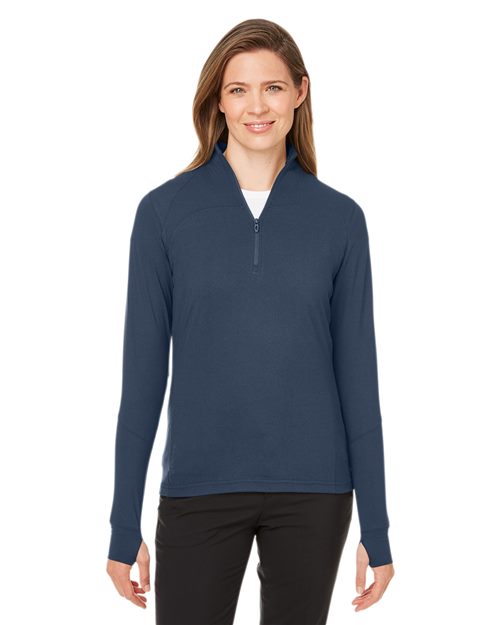 Women's Spyre Quarter-Zip Pullover - - 12767 475A0 5-5.9 oz AB Retail Exclusive Brands CA New ab Jackets New AB Polyester Pullovers Quarter-Zips S&S Deep Deals S&S Exclusive Brands S17917 Spandex Spyder Sun/UV Protection Thumbholes Tops Visible Logos Womens Zips