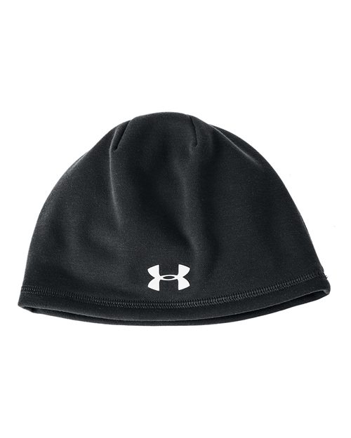 Storm Elements Beanie - - 15040 Black One Size 113E2 1343149 AB Retail Exclusive Brands Beanies CA New ab Flat Bills Headwear Moisture-Management New AB Outerwear Polyester - 100% S&S Exclusive Brands Under Armour Unstructured Visible Logos