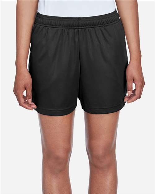 Team 365 TT11SHW, Women's Zone Performance Shorts, Black